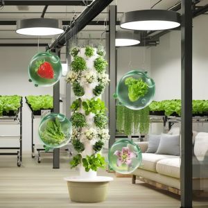 30L 11 Layer Agriculture Cultivo Hidroponic Vertical Hydroponic Tower Growing