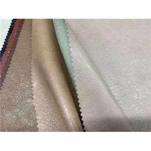 Ladies Garment Pu Coated Leather Anti - Mildew Waterproof Soft Handfeeling