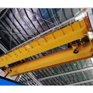 Warehouse Logistics Bridge Double Girder Crane 50 Tons 10 Ton With Electric