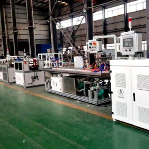 Quality HYPET PVC Corner Bead Trim Angle Profile Extrusion Machine Plastic Products Making Machine Manufacturer for sale
