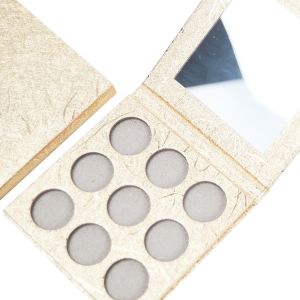 Non-Toxic Custom Printed Cardboard Makeup Empty Eyeshadow Palette Paper