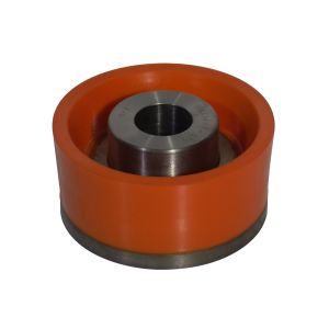 China Urethane Mud Pump Piston 40Cr Single Acting Alloy Steel Piston on sale