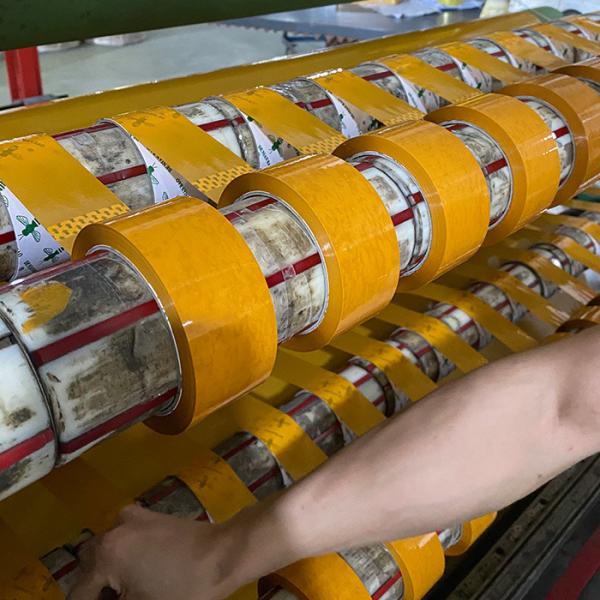 Buy Beige BOPP Parcel Packing Tape High Adhesive Power China Manufacturer at wholesale prices