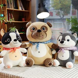 Lifelike Embroidery Effect Plush Fabric Animal Stuffed Toys