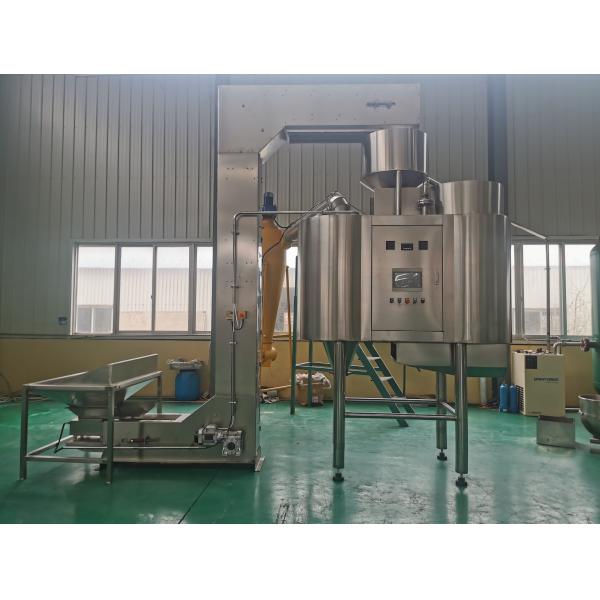 Air 1000kg/H Capacity 10kw Peanut Blanching Machine