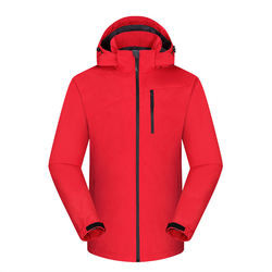 2023 Wholesale Custom embroidery logo waterproof Zipper softshell Jacket