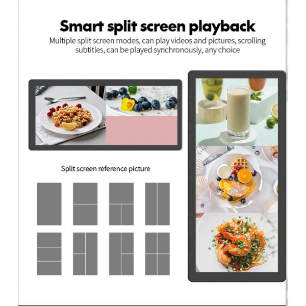 25 Inch HD Vertical Elevator Advertising Displays