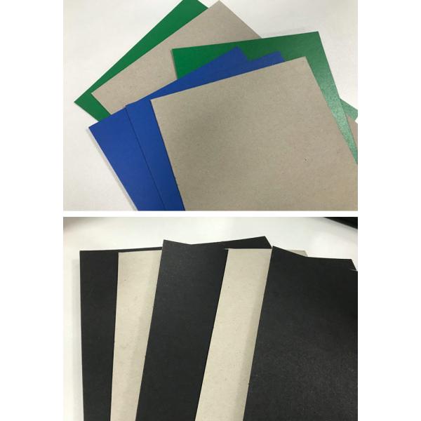 www.bmpaper.com/supplier-211848-laminated-grey-board Foldable 1.2mm 1.5mm Single Black Covered Cardboard Paper Grey Back For Gift Box