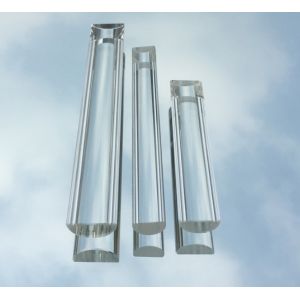 K9 Optical Glass Semi-Cylindrical Light Guide Rod