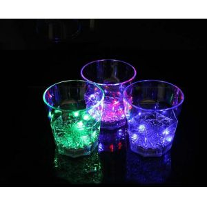 China Bar Disco Party Supplies LED Flashing Plastic Cup on sale
