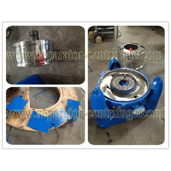 Three Footed Manual PTD Top Discharge Centrifuge / Filtrating Machine For Inflammable Materials