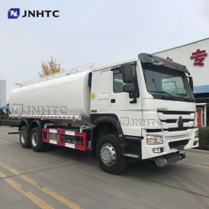 HOWO 6x4 336hp Fuel Tanker Truck With 20cbm Tanker
