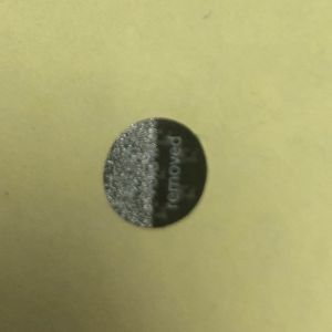 Holographic Tax Stamp Duty Anti Theft Custom Magnetic Labels ISO9001