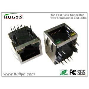 Quality RJ45 jack with transformer,RJ45 JACK HLY-001 for sale