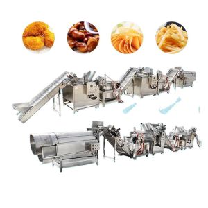 1000kg/H French Fries Manufacturing Machine Fully Automatic