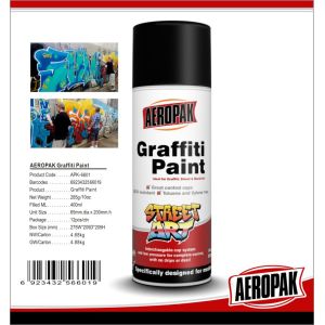 China Quick Drying 400ML Purple Montana Spray Paint , Chemical Graffiti Art Spray Can  on sale