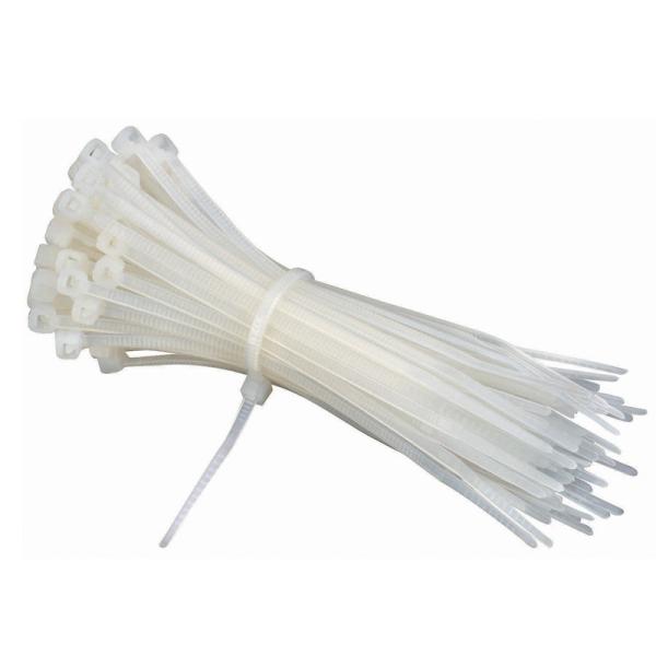Buy Self-locking White Heavy Duty Plastic Nylon 66 Cable Ties at wholesale prices