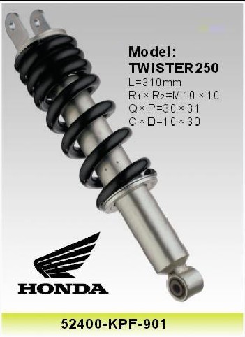 Honda NXR150 Motorcycle Shock Absorber , 52400-KRE-901 300MM Motor Rear Shocks