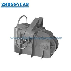 CB/T 178 B Casting Screw Bar Type Anchor Chain Stopper for 50-102mm Chain Ship