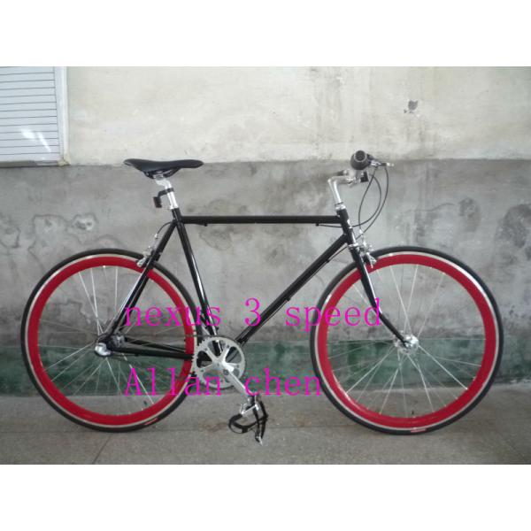 Aluminum 700C FIXED GEAR BICYCLE Glow in the Dark Lightweight and Durable