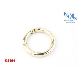 Quality Pattern Design Metal O Rings Hardware , Professional Purse Making Hardware for sale