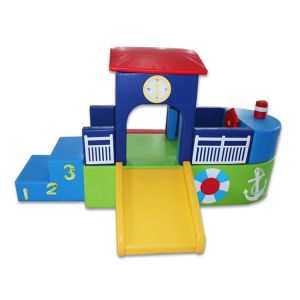 Ship Shape Soft Play Playground Equipment PVC Indoor Foam Play Equipment