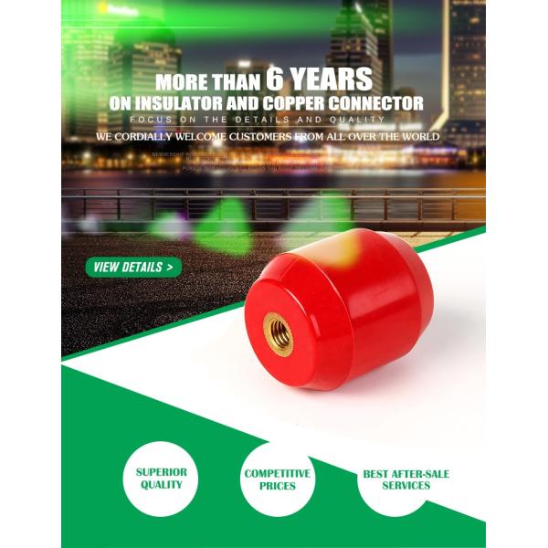 High quality DW4 electrical round type busbar DMC/BMCinsulator support