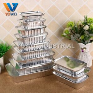 FDA 6000ml Disposable Aluminum Foil Food Containers