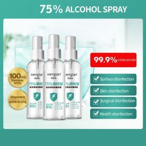 75% Alcohol Disinfectant 100ml Size Antibacterial Wash