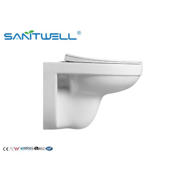Buy Professional White Water Saving Wall Mounted WC Ceramic European Wall Hung Toilet at wholesale prices