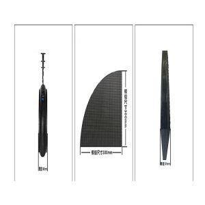 Circular P4 RGB Outdoor Digital LED Signs Advertising IP65 Waterproof