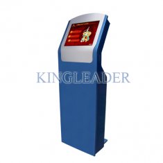 Quality Vandal-Proof Modern Design Freestanding Touch Screen Kiosk With SAW Touch for sale