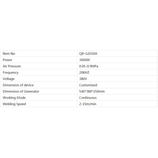 image Durable Ultrasonic Seam Sonic Welding Machine For Solar Heat Collecting Plate Welding