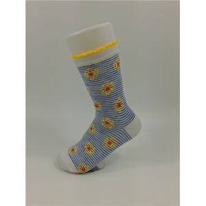 Sweat Absorbent Keep Warm Kids Cotton Socks Colorful Patterns / Logo Available