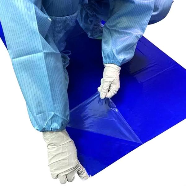Buy Adhesive 30 Layer Disposable Peel Off Cleanroom Sticky Mat at wholesale prices