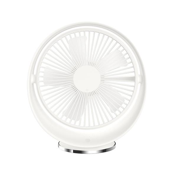 NO App-Controlled Rechargeable Table Fan for Large Wind in Office and Outdoor Cooling