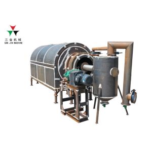 China Olive Pit Wood Chips Biomass Charcoal Carbonization Machine on sale