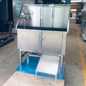 China Universal Stainless Steel Dog Wash Tub / Dog Grooming Tubs Customization Available on sale