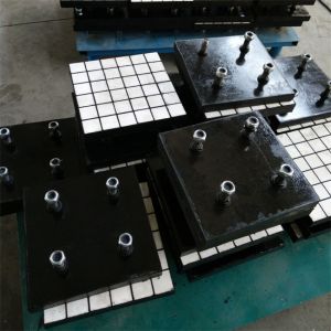 Anti Impact Alumina Ceramic Liner Rectangular Ceramic Rubber Composite Liner