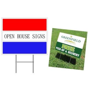 Recyclable 18 X 24 Corrugated Plastic Signs