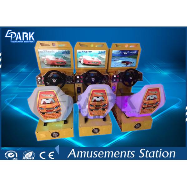 Kids Racing Arcade Cabinet / Arcade Driving Machine Mini Outrun