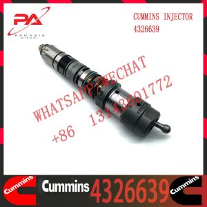 Common rail injector fuel injecto 4088427 4326639 4326779 for QSK23 Excavator