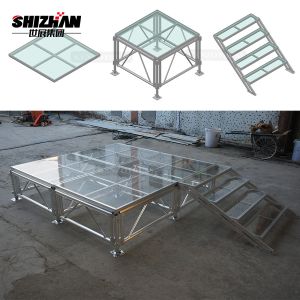 Durable Outdoor Wedding Platform Stage Event Decorative Aluminum Mobile Acrylic