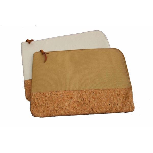 Buy Cork ipad/laptop sleeve, customized logo available at wholesale prices