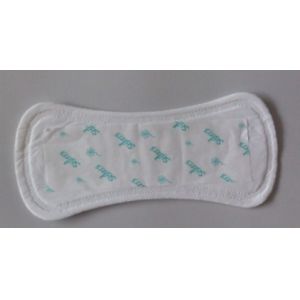 Cotton Feminine Breathable Panty Liners Winged Super High Absorbency
