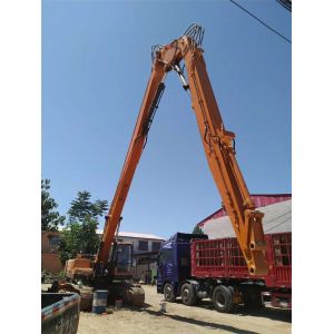 Q355B Q690D Demolition Excavator Long Reach Boom For CAT