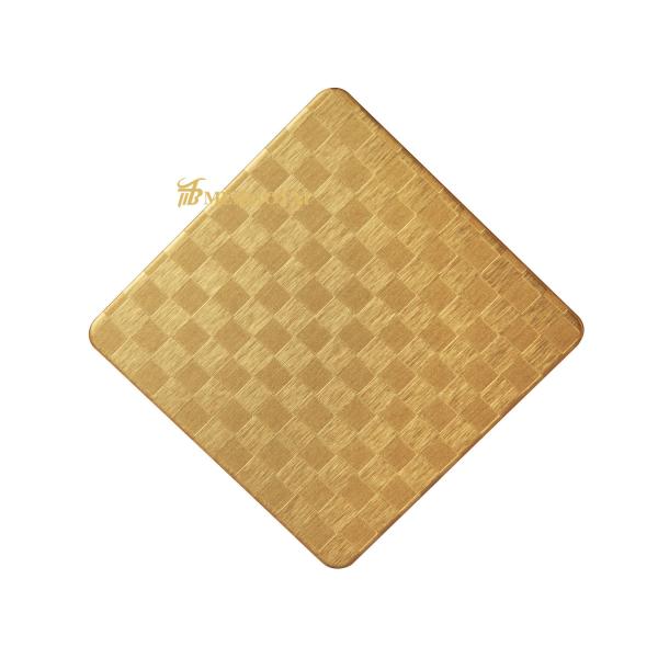 Buy Customized Etched Stainless Steel Sheet 1.0mm Thickness at wholesale prices