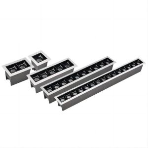 China Black Recessed LED Linear Spotlight 1100lm IP20 ETL Certified on sale