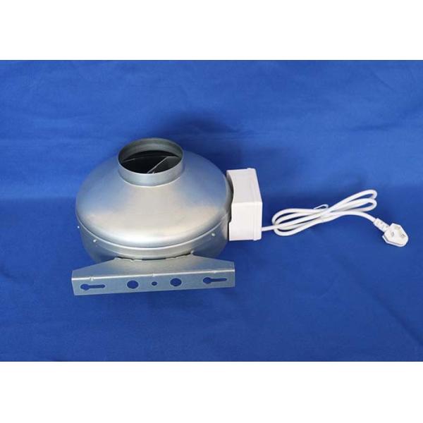 Electric 2500rpm Industrial Inline Exhaust Fans With Galvanized Sheet Body