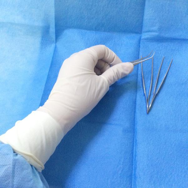 Buy Powder Free Disposable Sterile Latex Surgical Gloves Small Good Elastic at wholesale prices